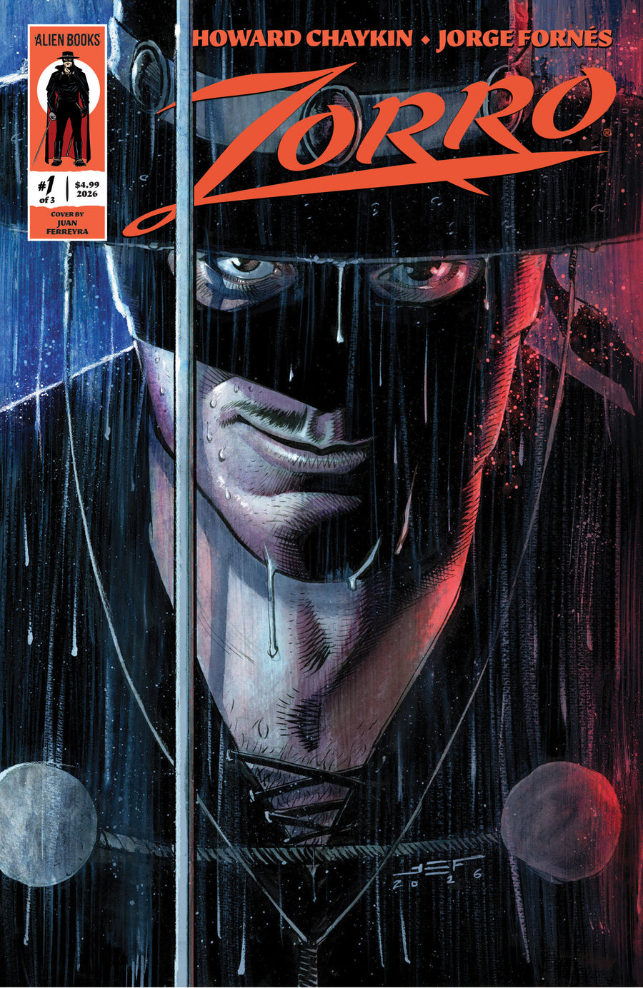 Zorro #1 Variant C (Ferreyra) #1 — Cover