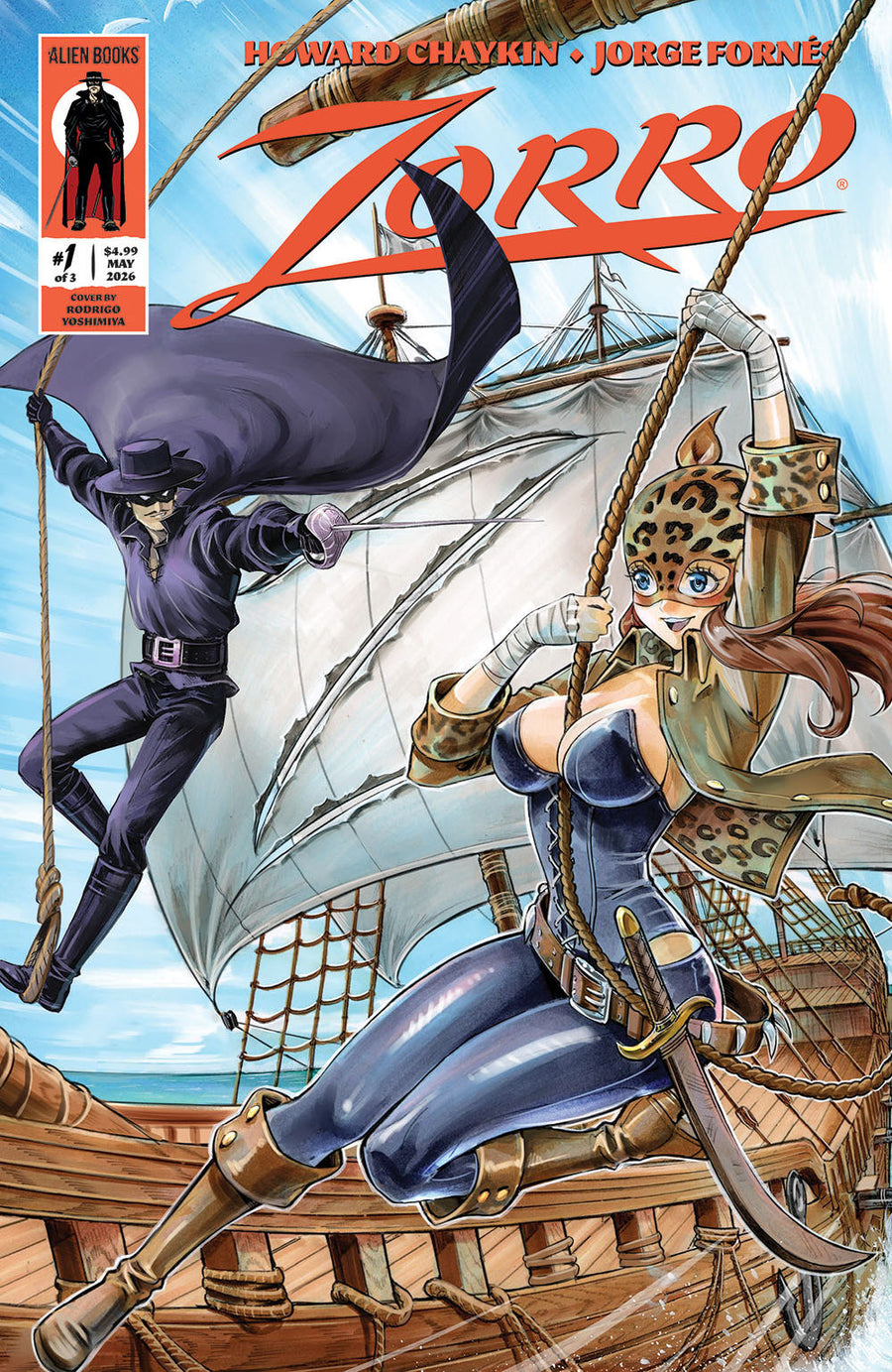 Zorro #1 Variant D (Yoshimiya) #1 — Cover