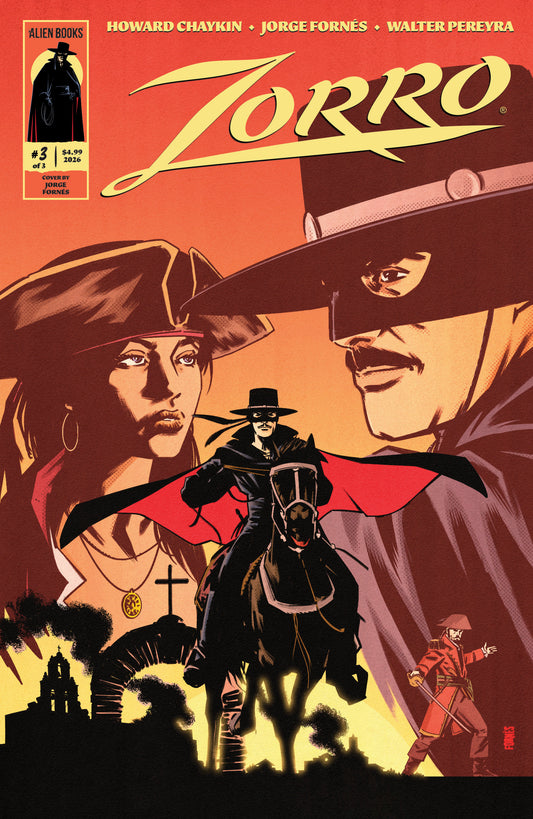 Zorro #3 Cover A (Fornés) - Cover