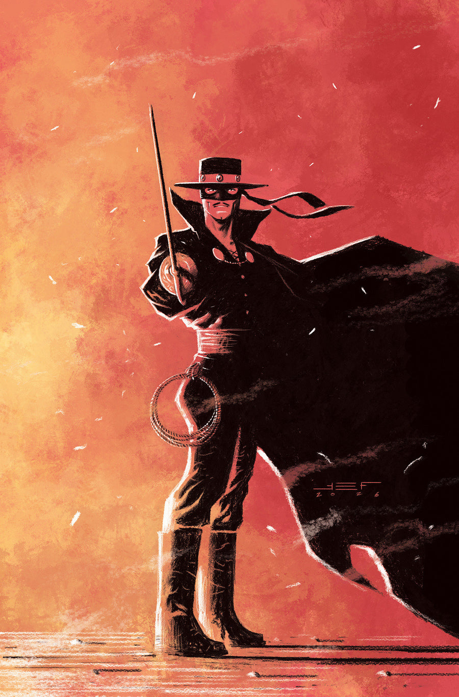 Zorro #3 Variant C (Ferreyra Full Art) - Cover
