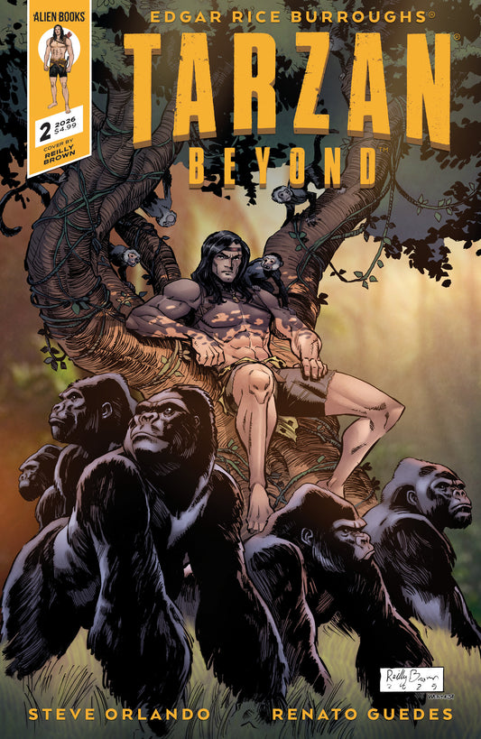 Tarzan Beyond #2 Variant C (brown) - Cover
