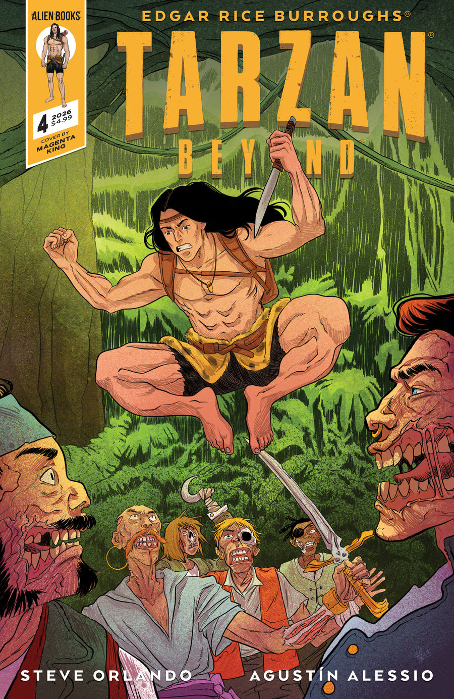 Tarzan Beyond #4 Variant B (King) — Cover