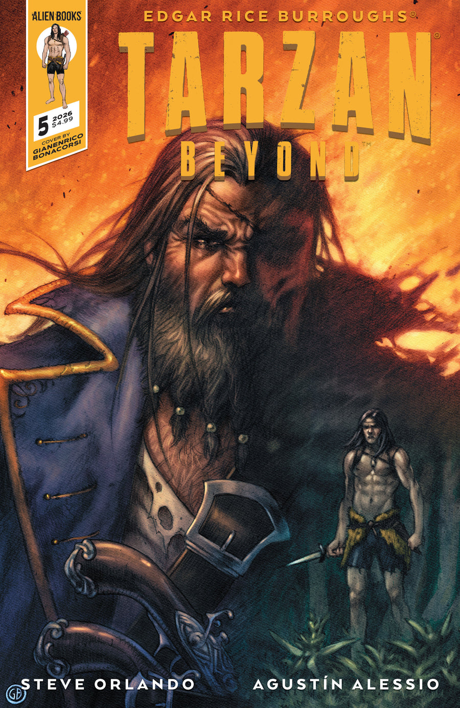 Tarzan Beyond #5 Variant C (Bonacorsi) — Cover