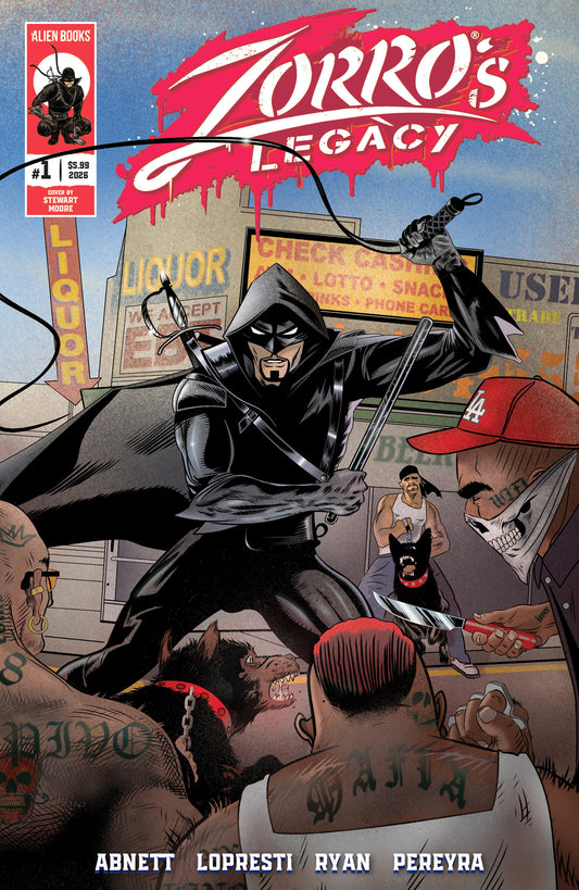 Zorro’s Legacy #1 Moore Wraparound Variant - Cover
