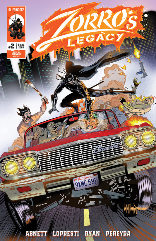 Zorro's Legacy #2 Variant B (Moore) - Cover