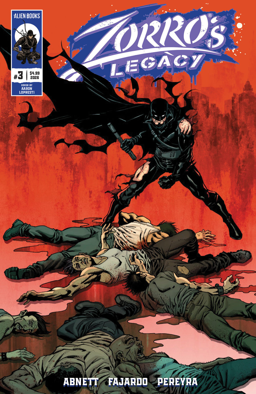 Zorro's Legacy #3 Cover A (Lopresti) — Cover