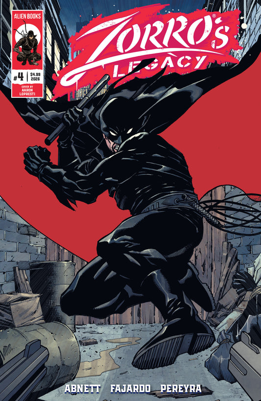 Zorro's Legacy #4 Cover A (Lopresti) — Cover