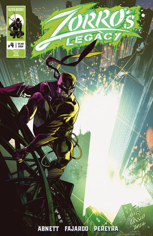 Zorro's Legacy #4 Variant B (Ossio) — Cover
