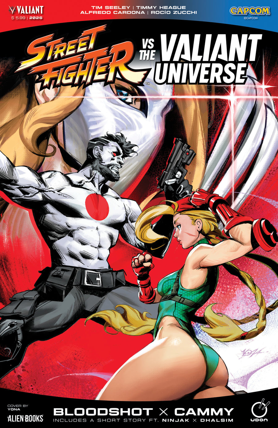 Street Fighter vs. The Valiant Universe Special Variant C (Itri) - Cover
