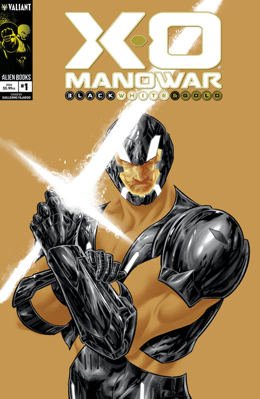 X-O Manowar: Black, White & Gold #1 Cover A (Fajardo) — Cover