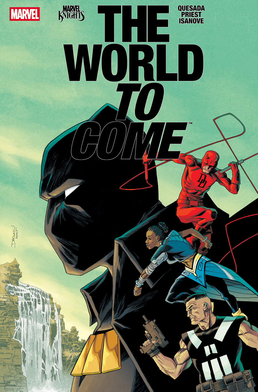 Marvel Knights: The World To Come #6 Declan Shalvey Variant - Cover