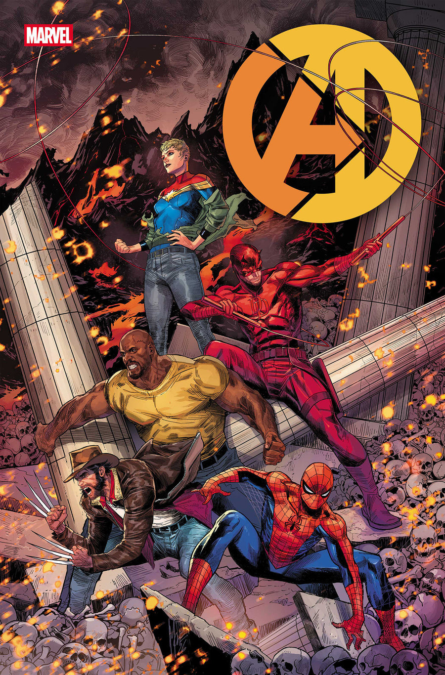 Avengers #1 Poster — Cover