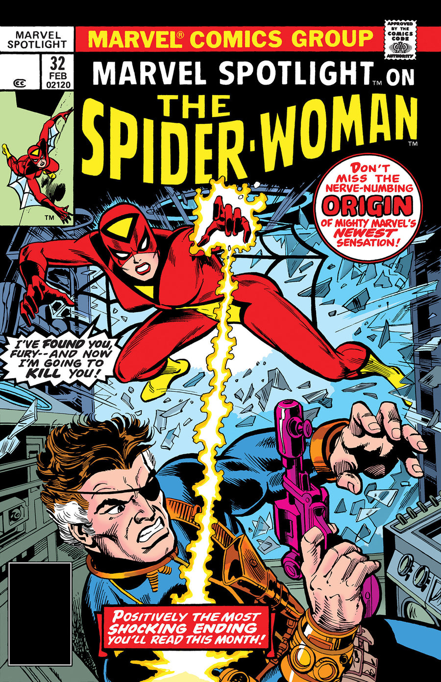 Marvel Spotlight #32 Facsimile Edition Poster — Cover