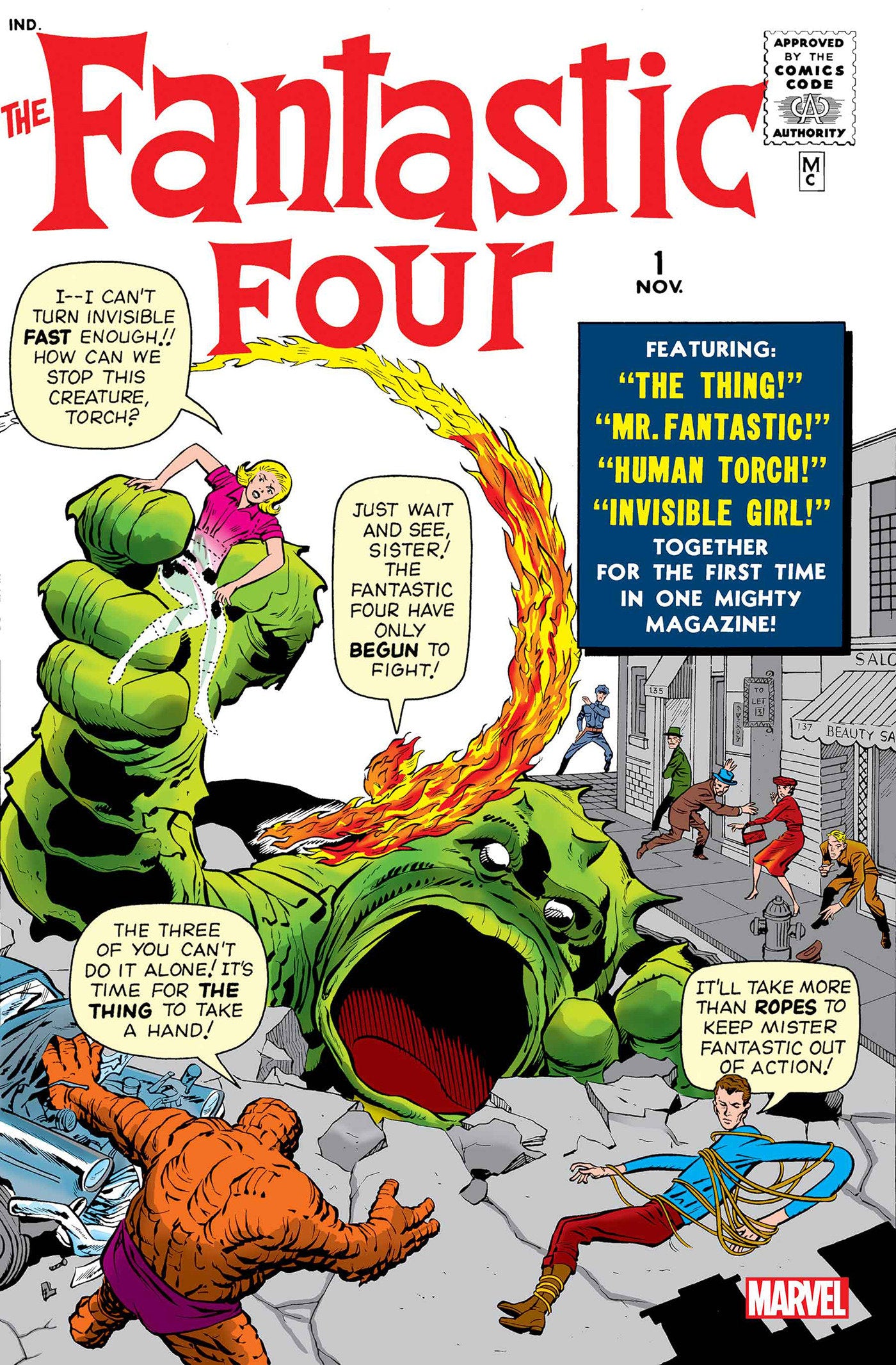 FANTASTIC FOUR #1 FACSIMILE EDITION POSTER