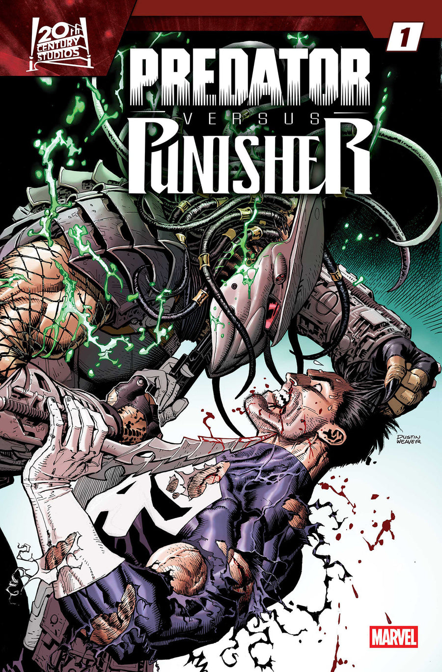 Predator Vs. Punisher #1 Poster — Cover