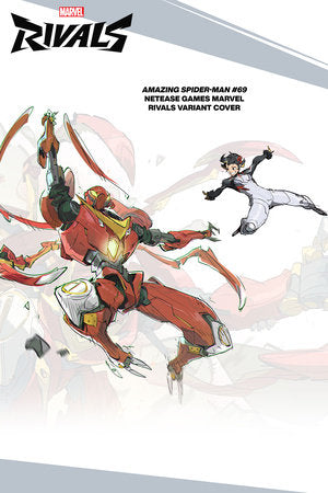 The Amazing Spider-Man #69 (963) Édition variée - Marvel Rivals - Couverture NetEase