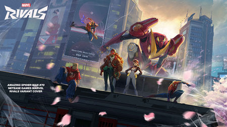 The Amazing Spider-Man #70 (964) Variant Edition - Marvel Rivals - NetEase Games Wraparound Cover