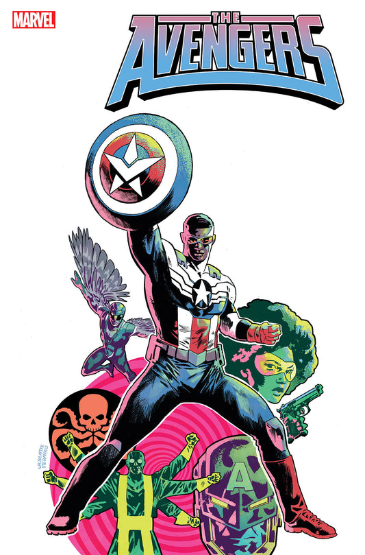 AVENGERS #22 MIKE WALSH CAPTAIN AMERICA SAM WILSON HOMAGE VARIANT