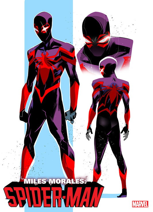 MILES MORALES: SPIDER-MAN #25 FEDERICO VICENTINI DESIGN VARIANT