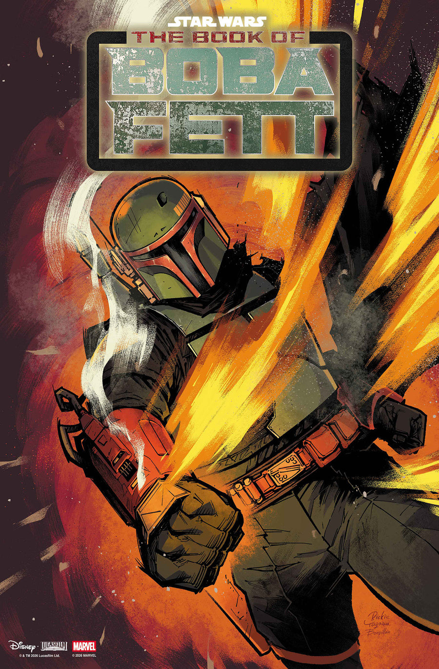 Star Wars: The Book of Boba Fett #1 Rickie Yagawa Foil Variant - Cover