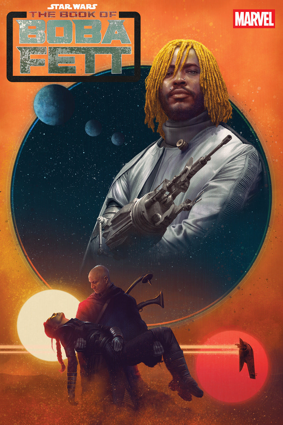 Star Wars: The Book of Boba Fett #4 Rahzzah Variant — Cover