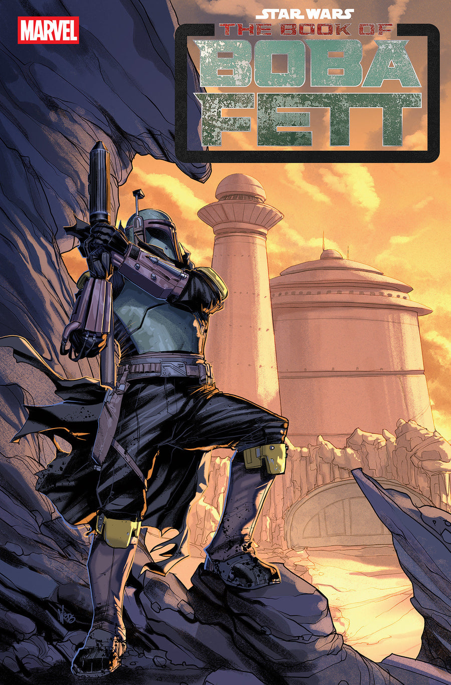 Star Wars: The Book of Boba Fett #4 Pete Woods Variant — Cover
