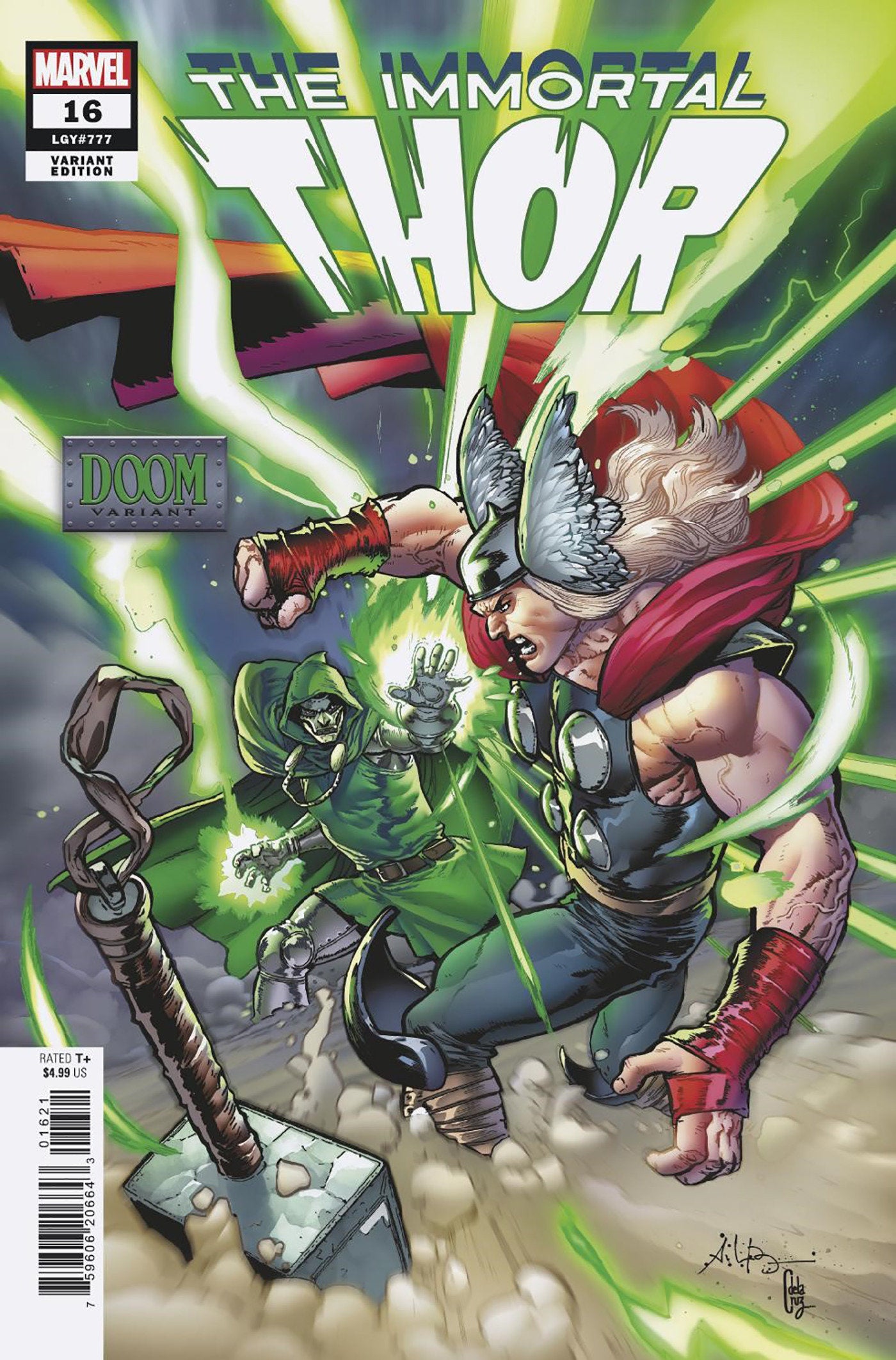 IMMORTAL THOR #16 ANDREI BRESSAN DOOM VARIANT