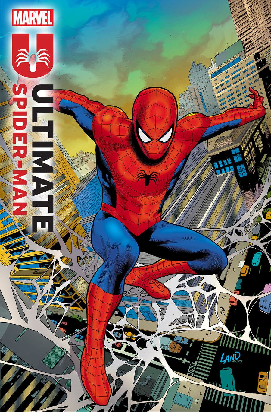 Ultimate Spider-Man #13 Greg Land Variant - Cover