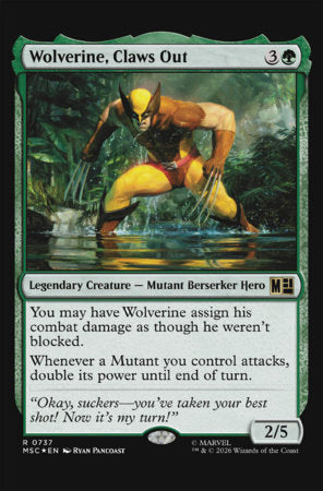 Wolverine #22 (LGY #414) Ryan Pancoast Magic: the Gathering Variant — Cover