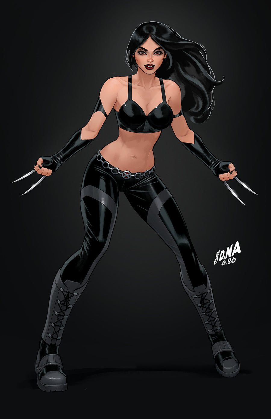 Wolverine #30 David Nakayama Color Block Black Virgin 1:50 Variant — Cover