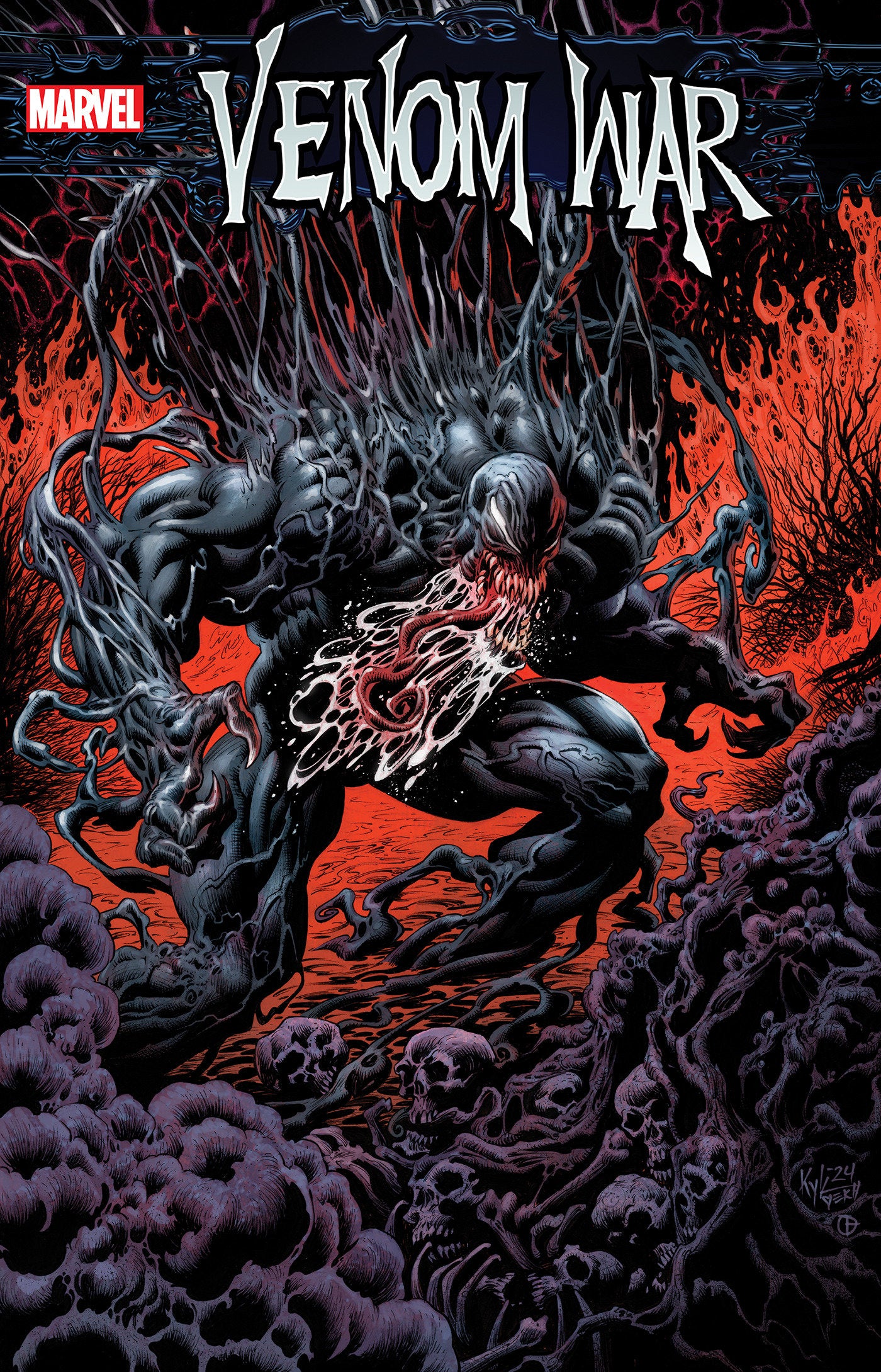 VENOM WAR #5 KYLE HOTZ VARIANT [VW]