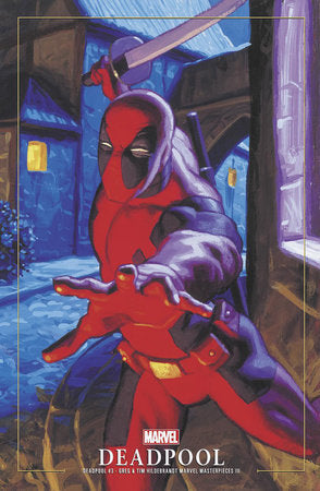 Deadpool #3 Greg Hildebrandt & Tim Hildebrandt Marvel Masterpieces III Cover