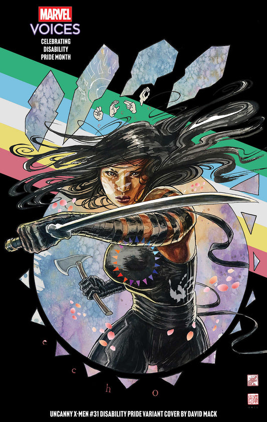 Uncanny X-Men #31 David Mack Disability Pride Variant - Cover