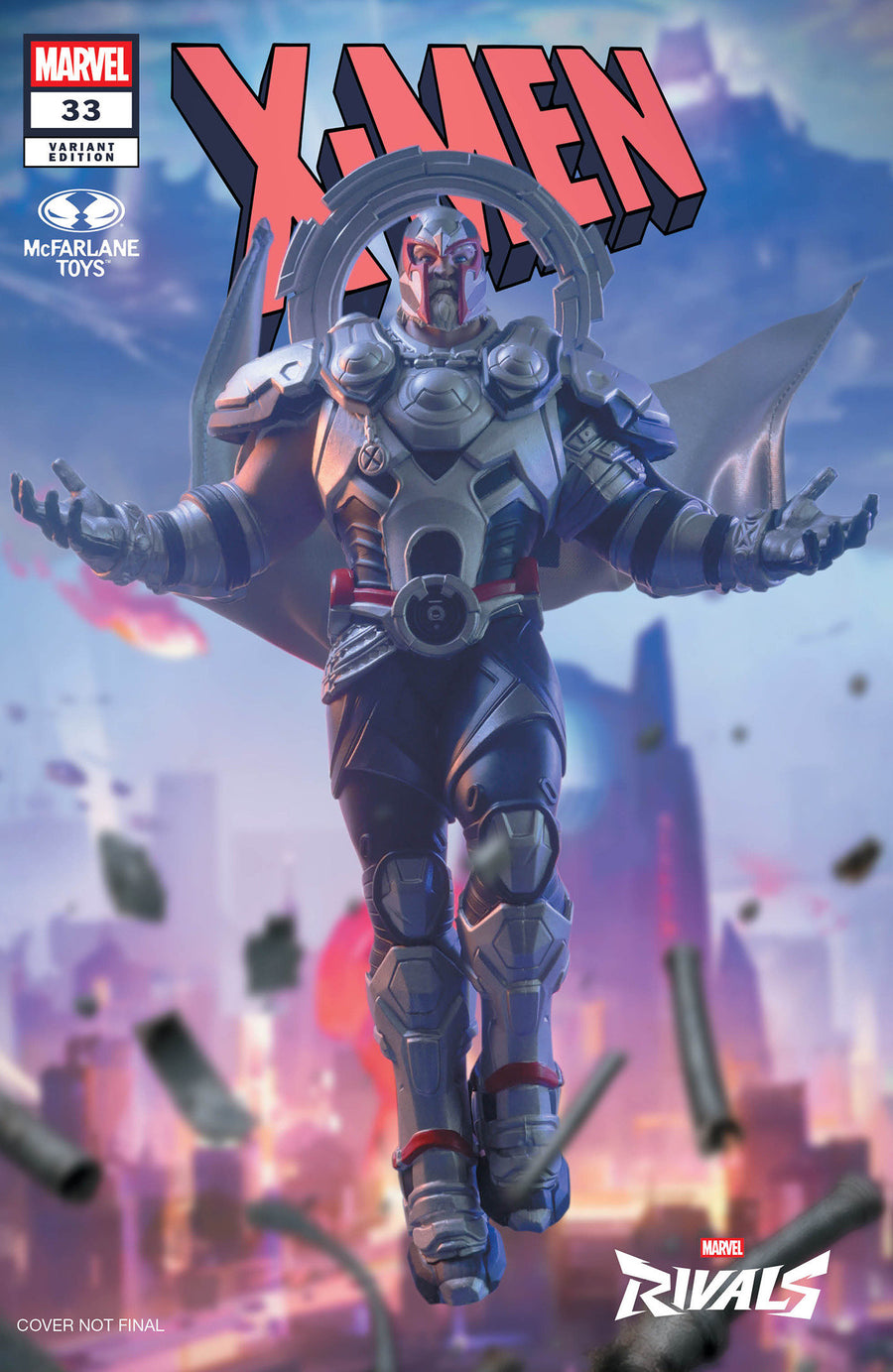 X-MEN #33 MCFARLANE TOYS MARVEL RIVALS VARIANT — Cover