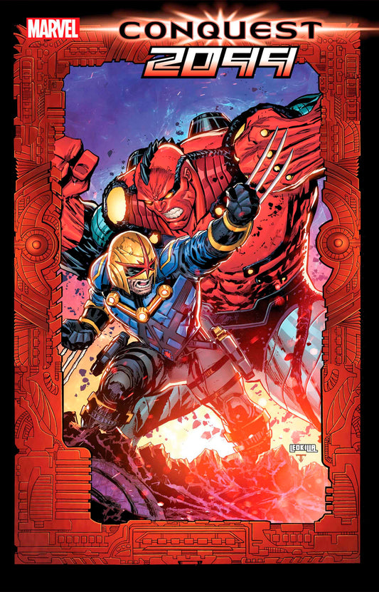 CONQUEST 2099 #4 KEN LASHLEY FRAME VARIANT