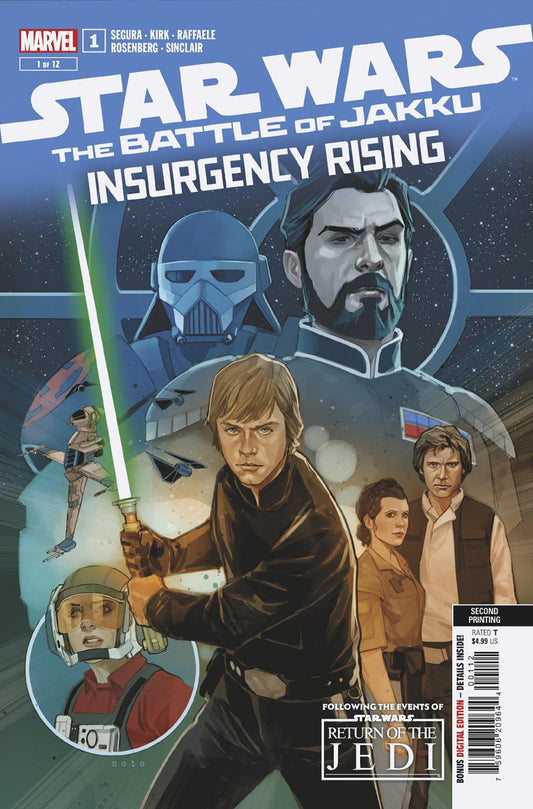 STAR WARS: BATTLE OF JAKKU - INSURGENCY RISING #1 PHIL NOTO 2ND PRINTING VARIANT