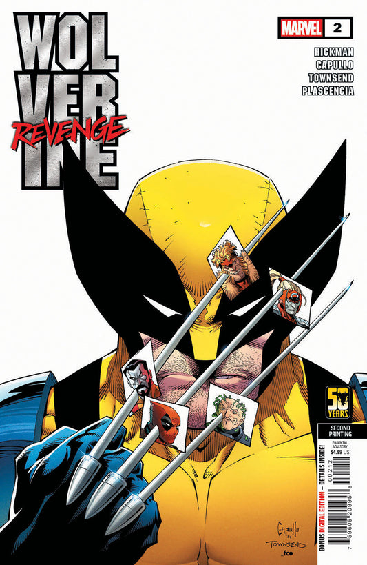 WOLVERINE: REVENGE #2 GREG CAPULLO 2ND PRINTING VARIANT