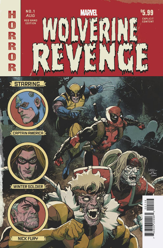 Wolverine: Revenge - Red Band Edition #1 1:25 Leinil Francis Yu Homage Variant