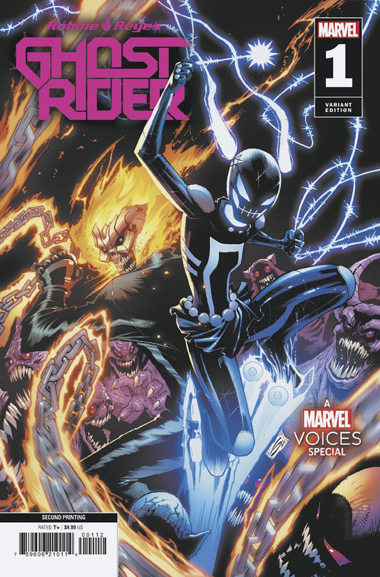 GHOST RIDER: ROBBIE REYES SPECIAL #1 GERARDO SANDOVAL 2ND PRINTING VARIANT