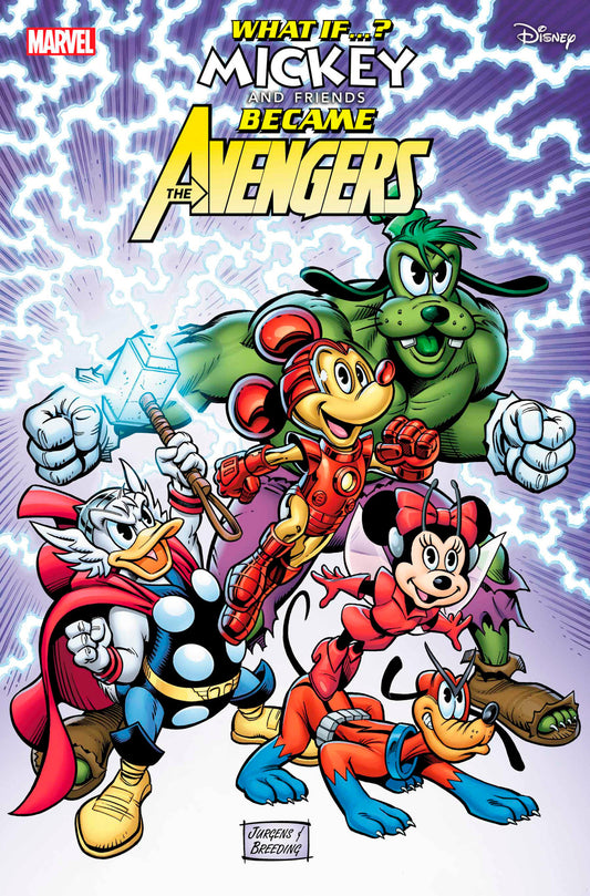 MARVEL & DISNEY: WHAT IF...? MICKEY & FRIENDS BECAME THE AVENGERS #1 DAN JURGENS VARIANT