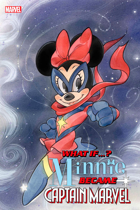 MARVEL & DISNEY: WHAT IF...? MINNIE BECAME CAPTAIN MARVEL #1 PEACH MOMOKO VARIAN T