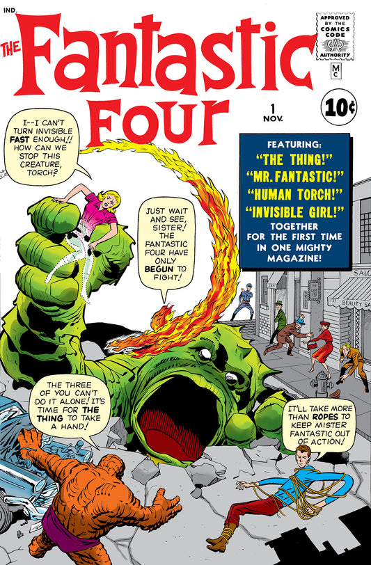 FANTASTIC FOUR #1 FACSIMILE EDITION FOIL VARIANT [NEW PRINTING]