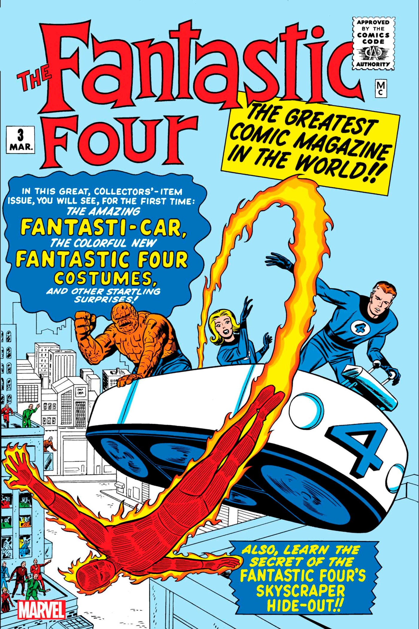 FANTASTIC FOUR #3 FACSIMILE EDITION