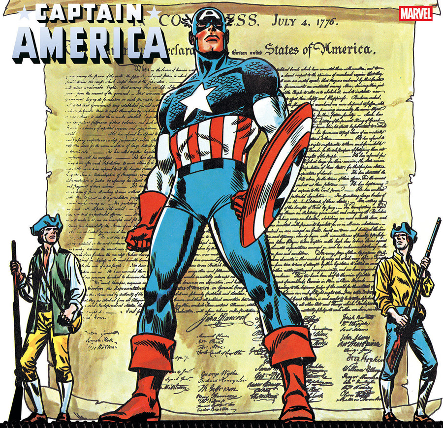 Captain America #13 John Romita Sr. Bicentennial Calendar Hidden Gem Variant [arm] - Cover