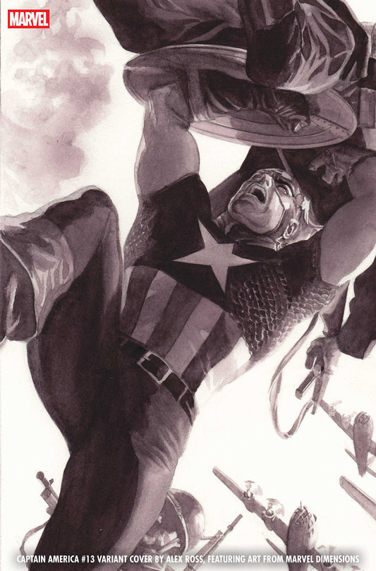Captain America #13 Alex Ross Marvel Dimensions Variant [arm] - Cover