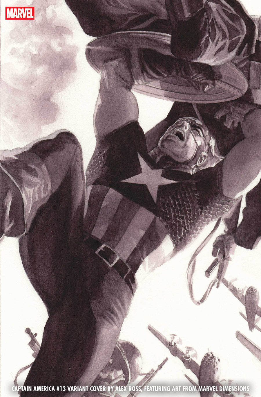 Captain America #13 Alex Ross Marvel Dimensions Variant [arm] - Cover
