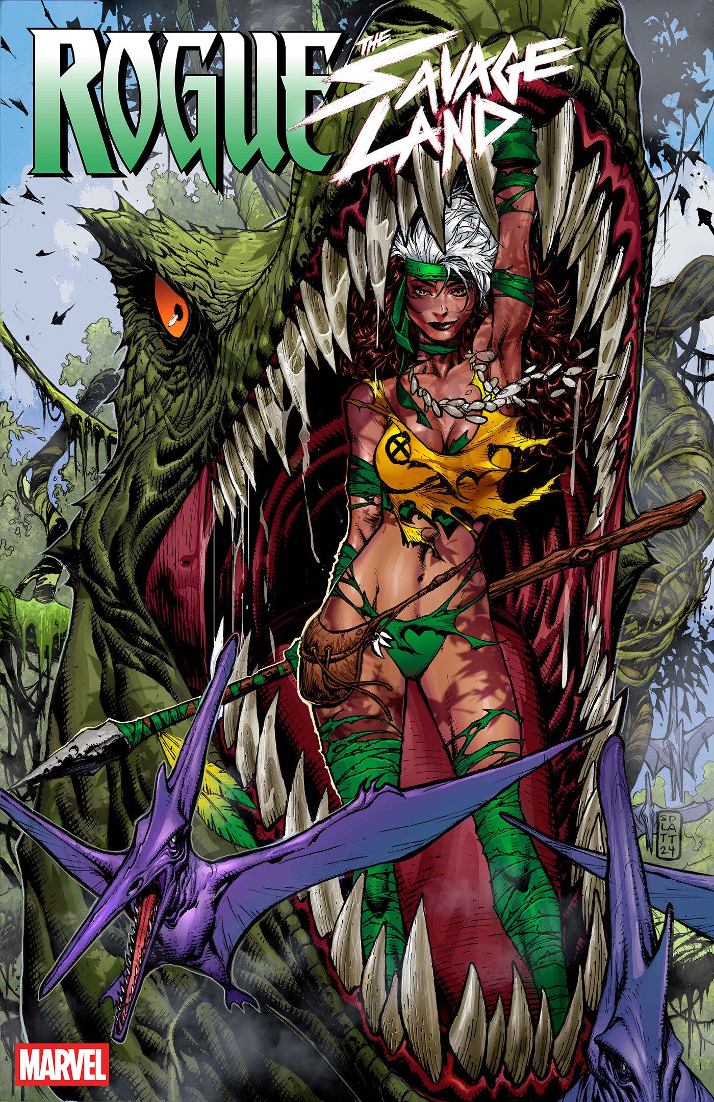 ROGUE: THE SAVAGE LAND #2 STEPHEN PLATT VARIANT 1:25 Ratio