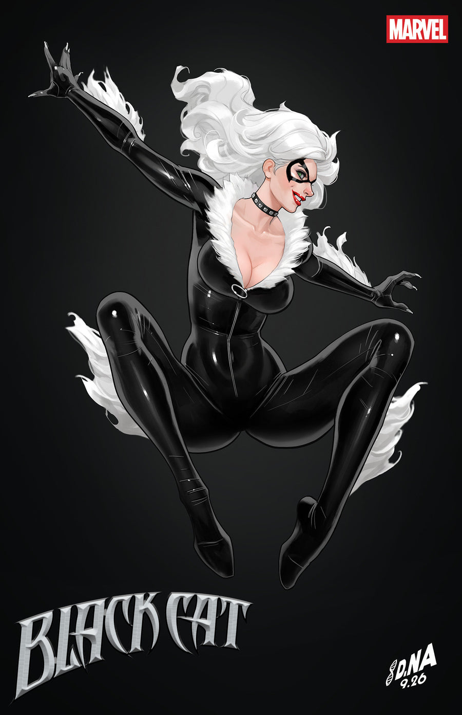 Black Cat #17 David Nakayama Color Block Black Variant — Cover