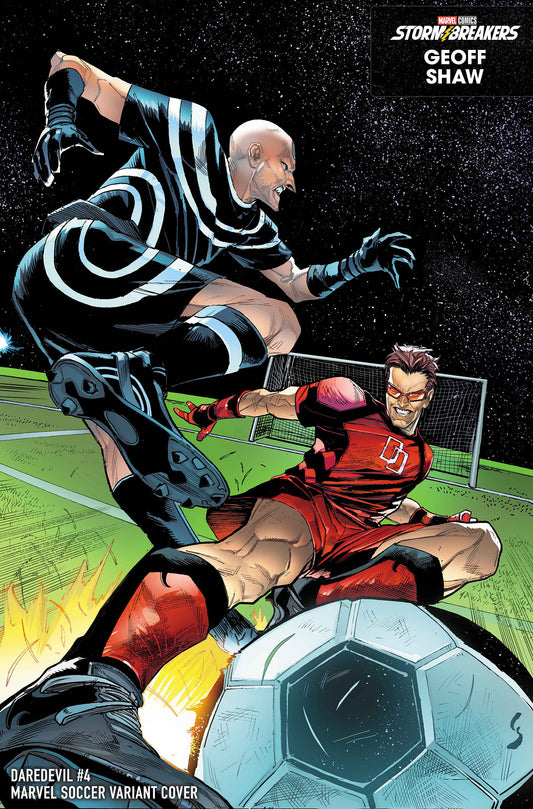 Daredevil #4 Geoff Shaw Marvel Soccer Variant - Cover
