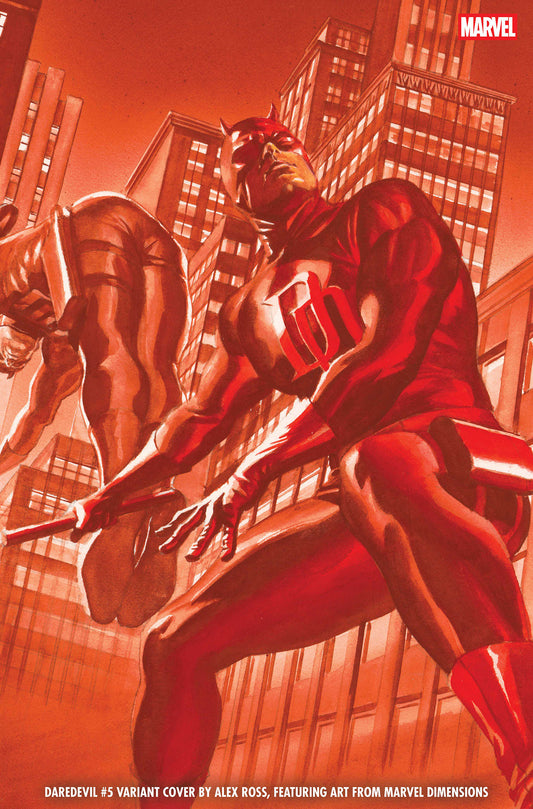 Daredevil #5 Alex Ross Marvel Dimensions Variant - Cover